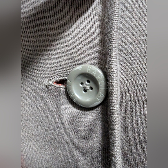 - Betty Barclay cotton jacket or sweater. Reversible. Size 12.  Orange and… - Picture 4 of 9